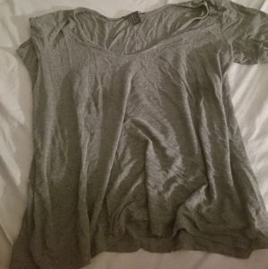 3/4 sleeve grey shirt